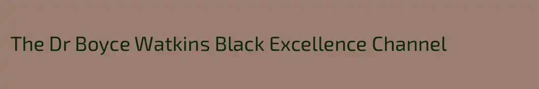 The Dr Boyce Watkins Black Excellence Channel